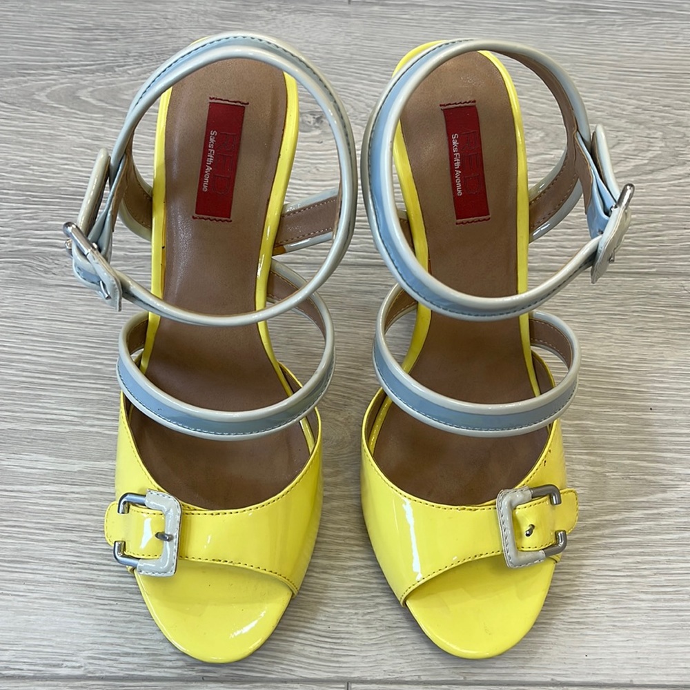 RED Saks Fifth Avenue Pastel Stiletto—5” Heels—Size 8–